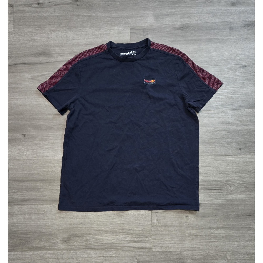 Red Bull Racing Shirt Men's XL Blue F1 Formula 1 Short Sleeve Tee